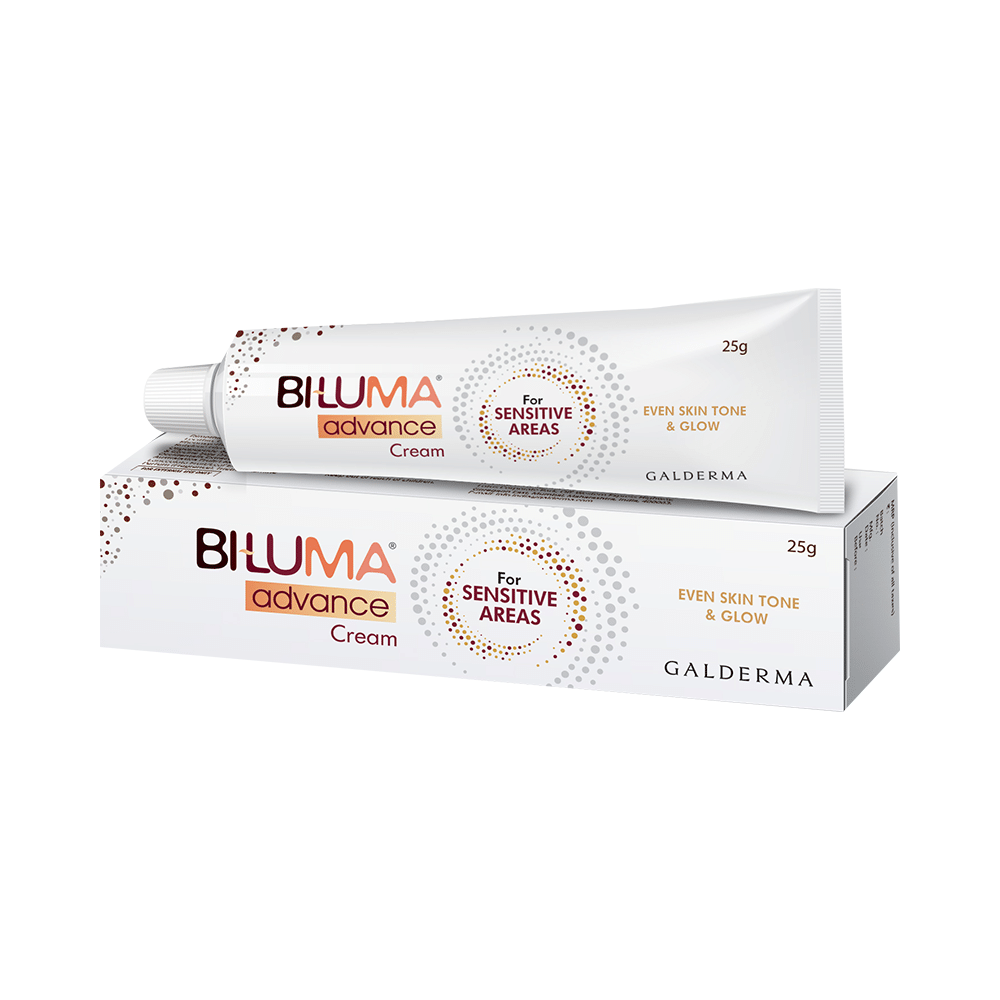 Biluma Advance Cream for Sensitive Areas | For Glow & Even Skin Tone