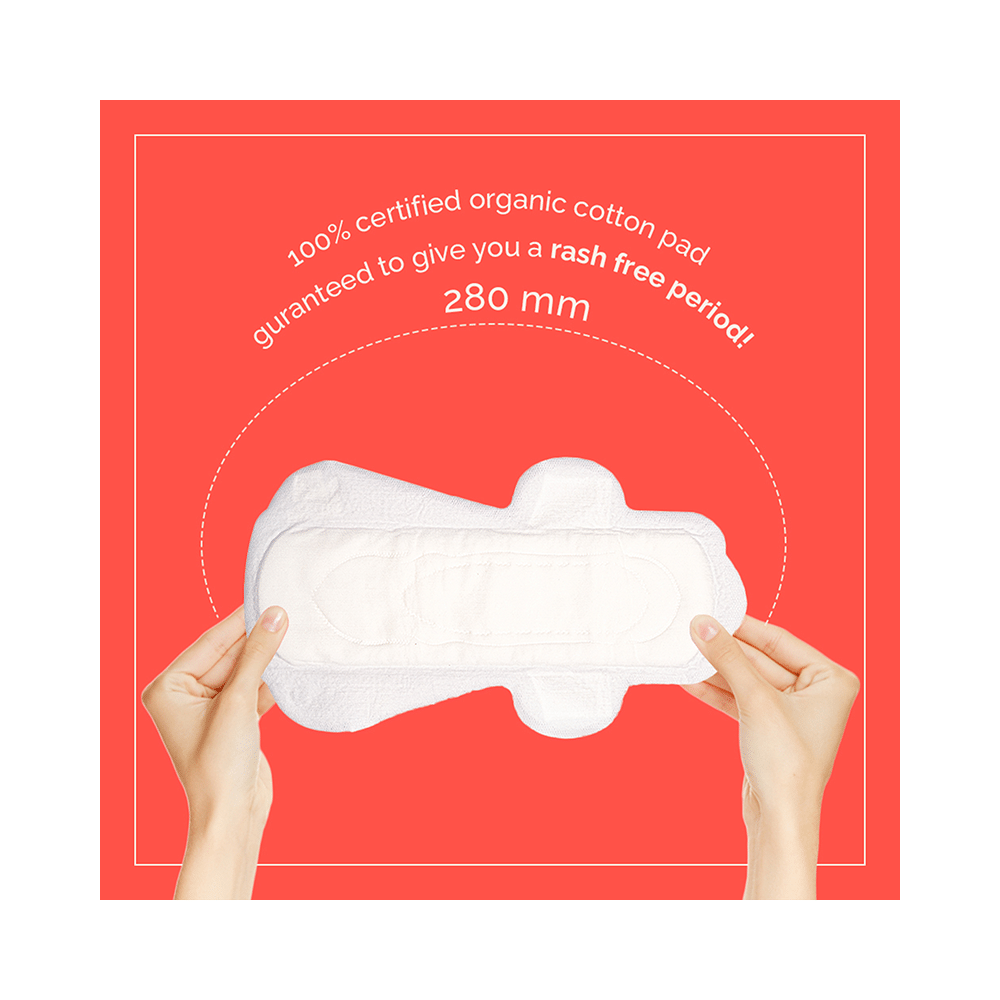 The Woman's Company Combo Pack of Day & Night Pads 12, Tampon with Applicator 16 and 30 Panty Liner Regular - Image 4