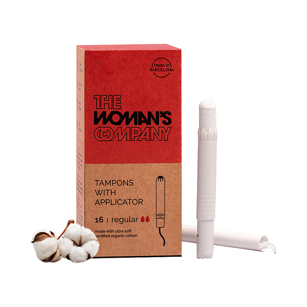 The Woman's Company Combo Pack of Day & Night Pads 12, Tampon with Applicator 16 and 30 Panty Liner Regular - Image 3