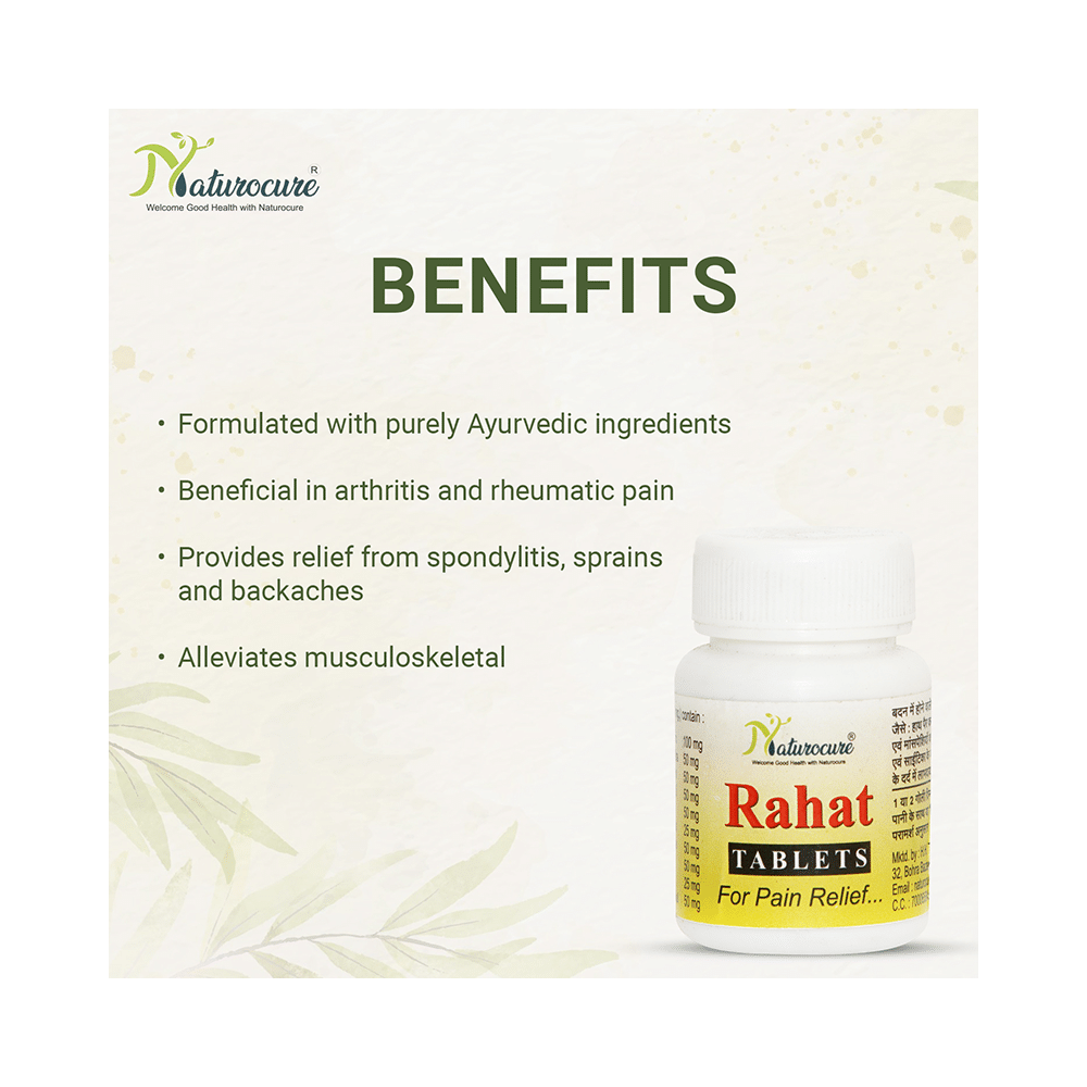 Naturocure Rahat Tablet (40 Each) - Image 4