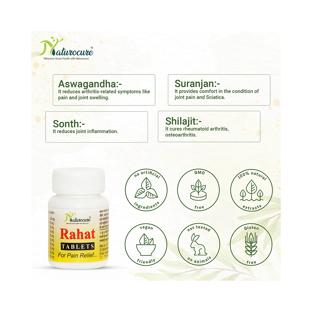 Naturocure Rahat Tablet (40 Each) - Image 3