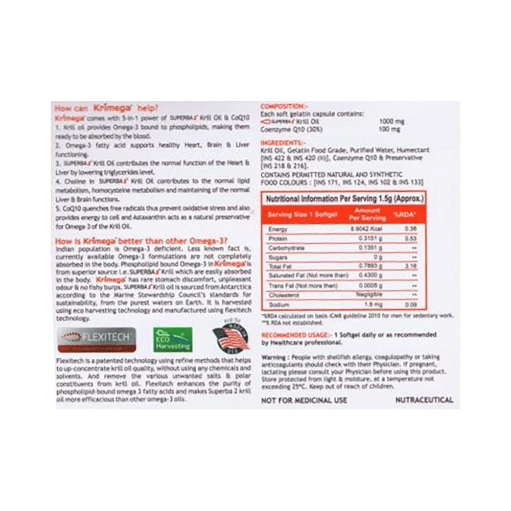 Krimega Softgel Capsule - Image 3