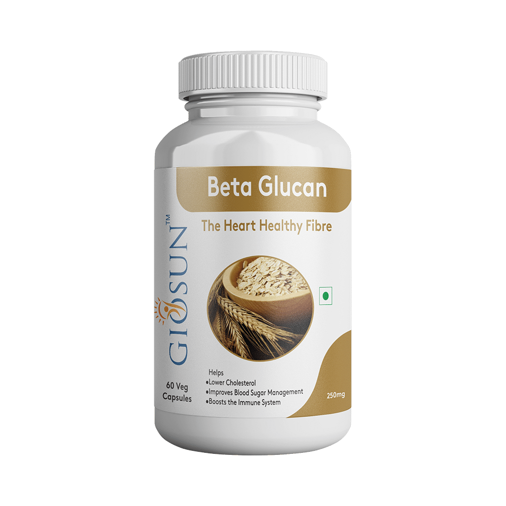 Giosun Beta Glucan 250mg Veg Capsule - Image 1