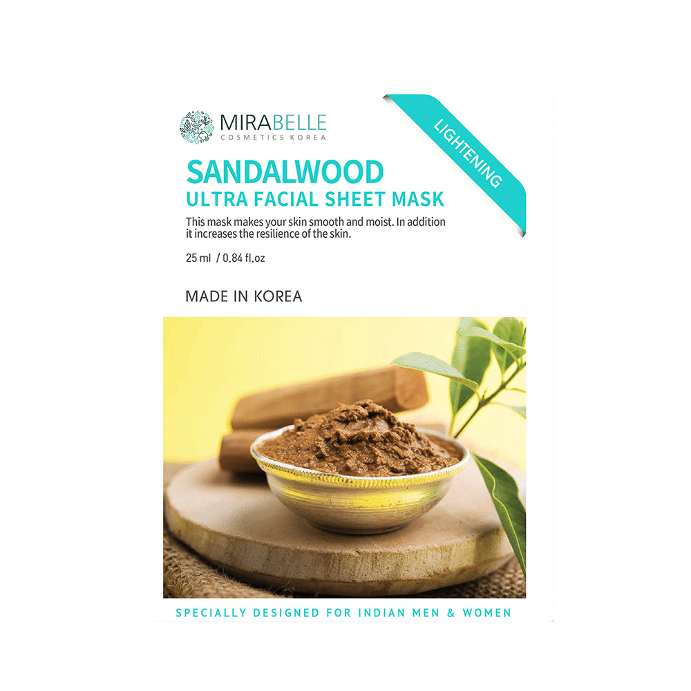 Mirabelle Cosmetics Korea Sandalwood Ultra Facial Sheet Mask