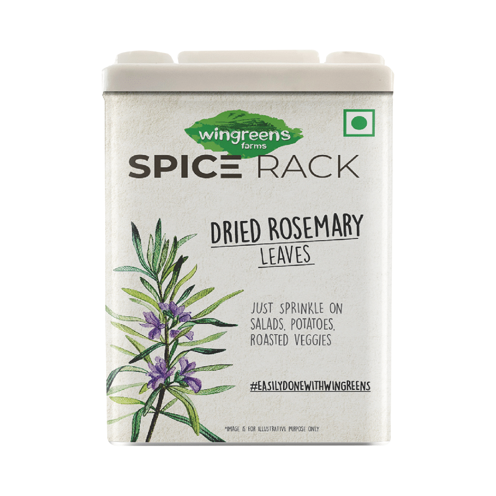 Wingreens Farms Spice Rack Dried Rosemary Leaves (30gm Each) - Image 1