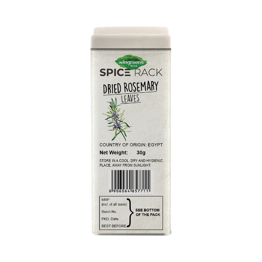Wingreens Farms Spice Rack Dried Rosemary Leaves (30gm Each) - Image 3