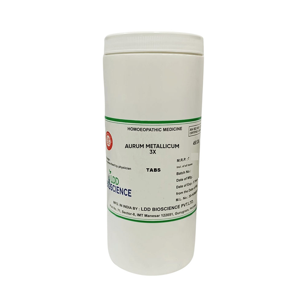 LDD Bioscience Aurum Metallicum 3X