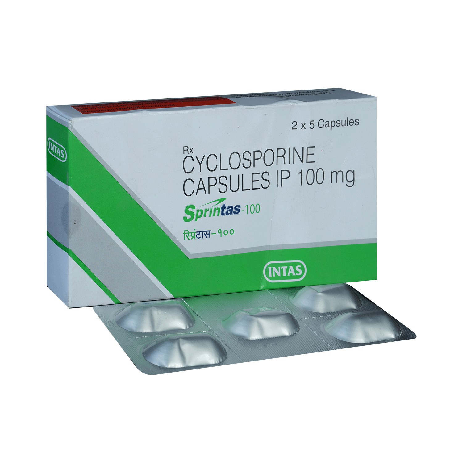 Sprintas 100mg Capsule - Image 1