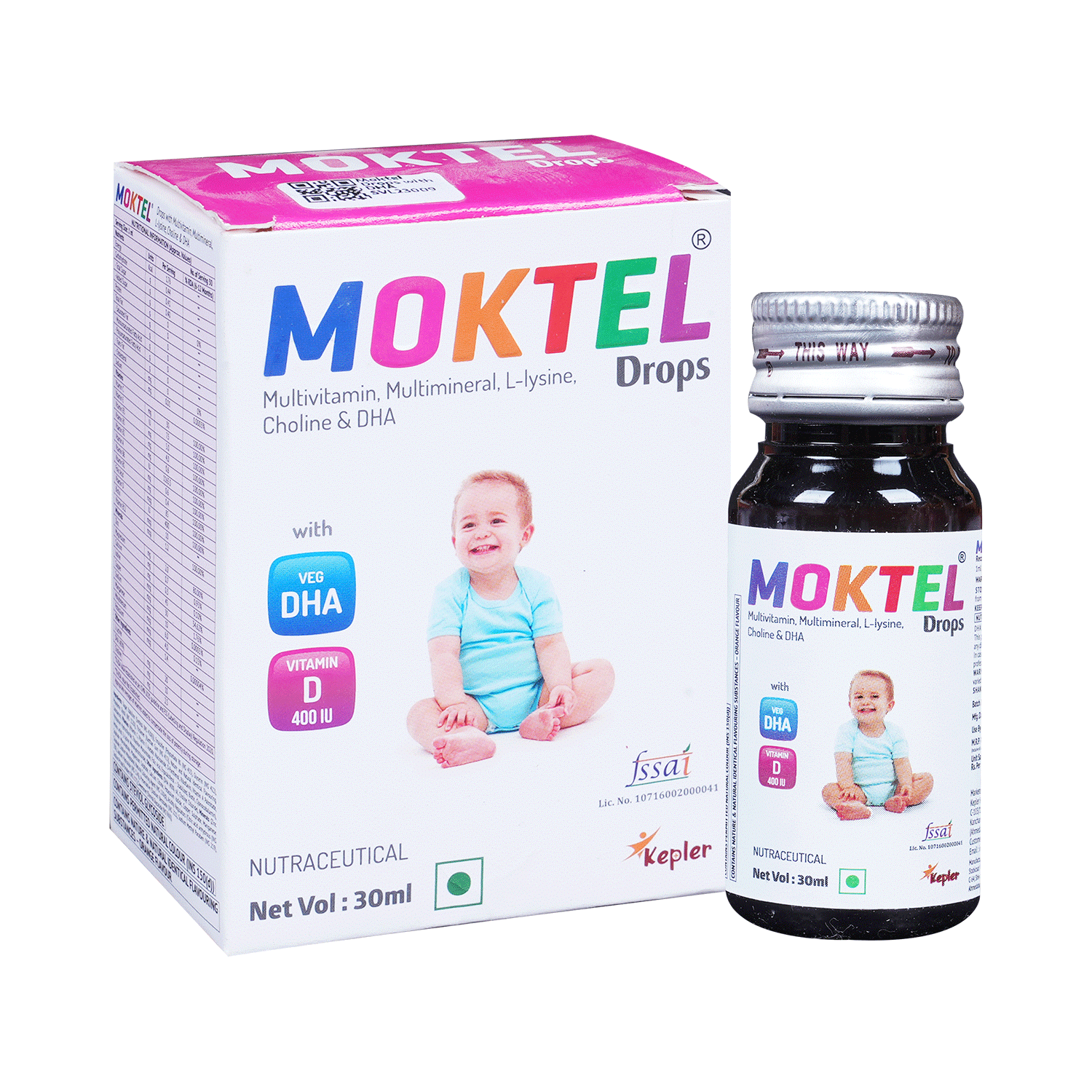Moktel Drops with DHA - Image 1