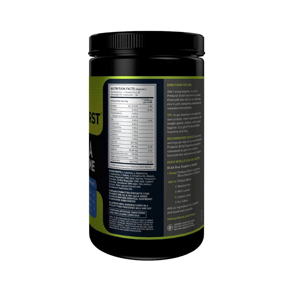 Proburst BCAA Supreme Blue Raspberry - Image 2