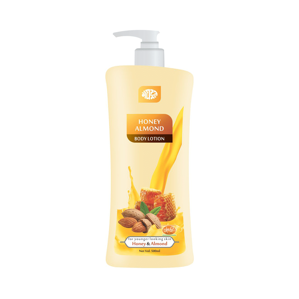 Meghdoot Honey Almond Body Lotion - Image 1