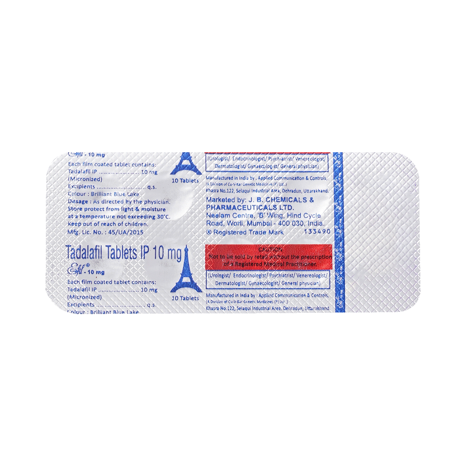 Efil 10mg Tablet - Image 4