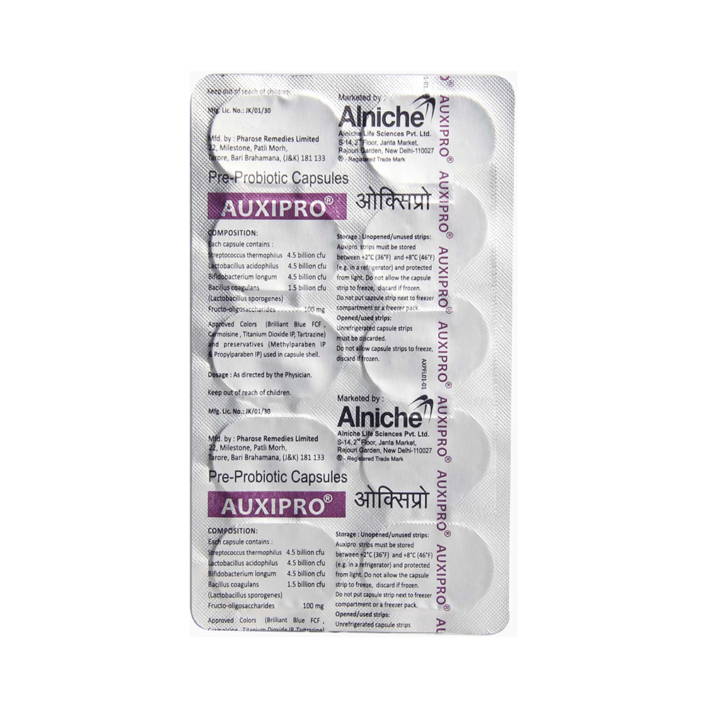 Auxipro Pre-Probiotic Capsule for Gut Health - Image 2