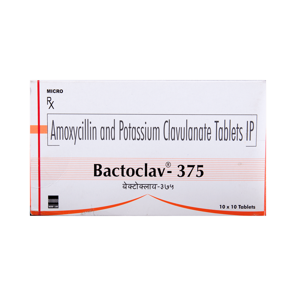 Bactoclav 375 Tablet - Image 2