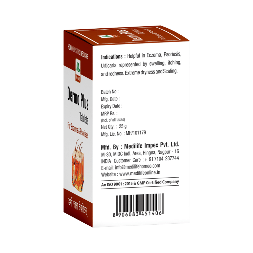 Medilife Dermo Plus Tablet (25gm Each) - Image 4