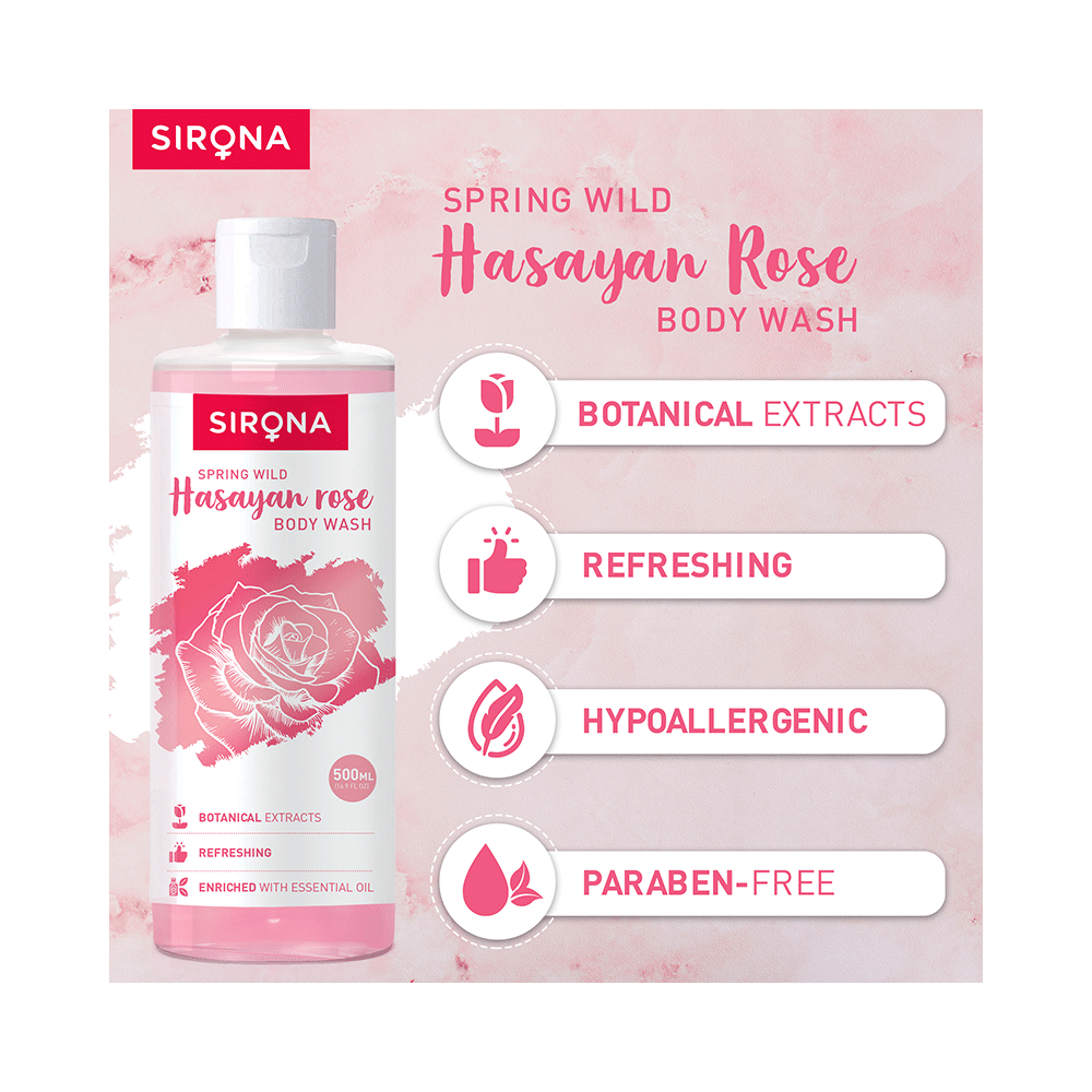 Sirona Hasayan Rose Body Wash - Image 6