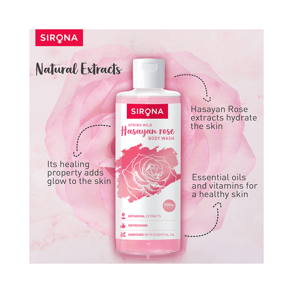 Sirona Hasayan Rose Body Wash - Image 3