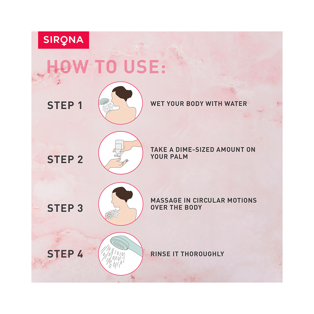 Sirona Hasayan Rose Body Wash - Image 4