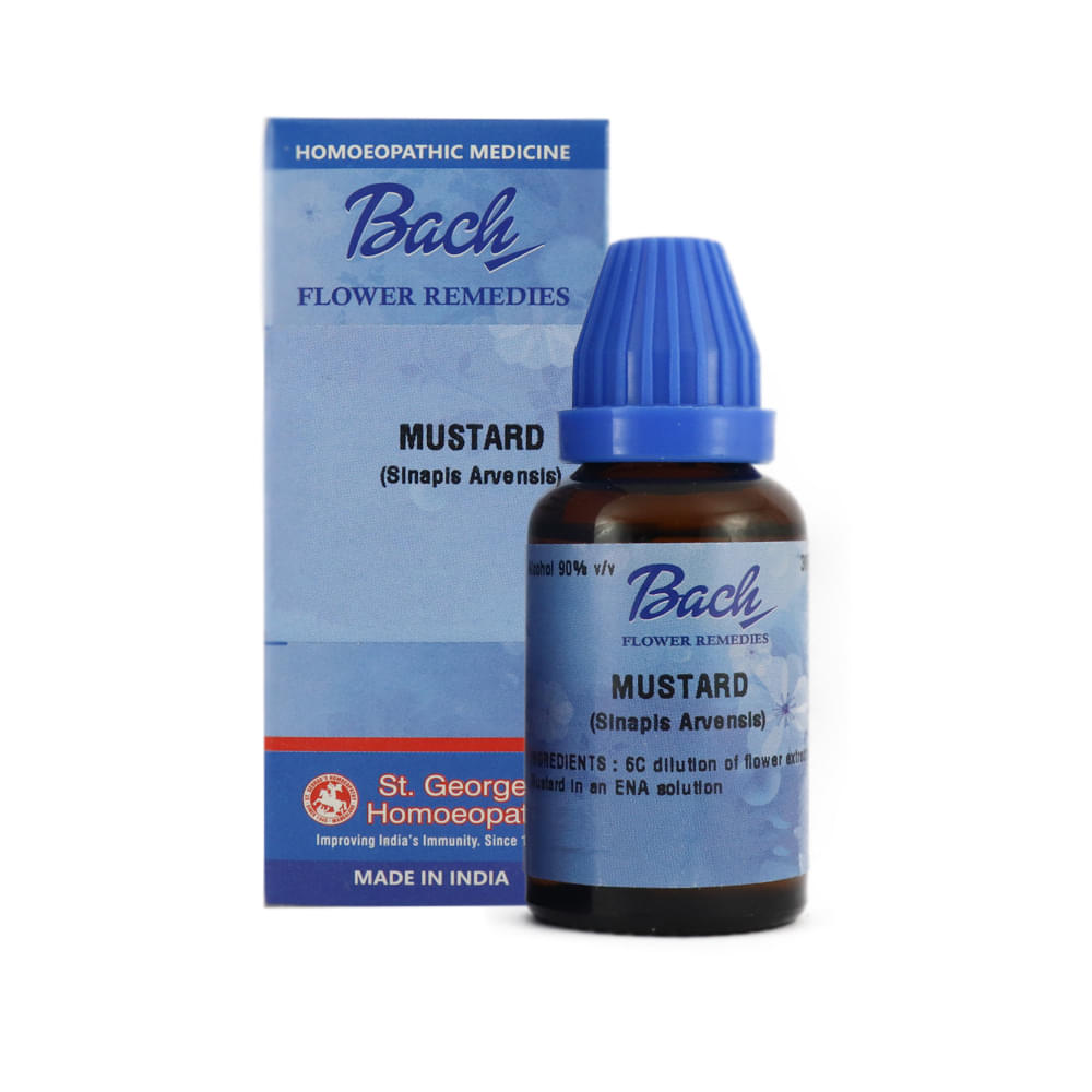 St. George’s Bach Flower Mustard 6 CH - Image 1