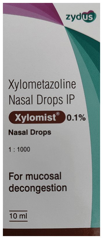 Xylomist 0.1% Nasal Drops