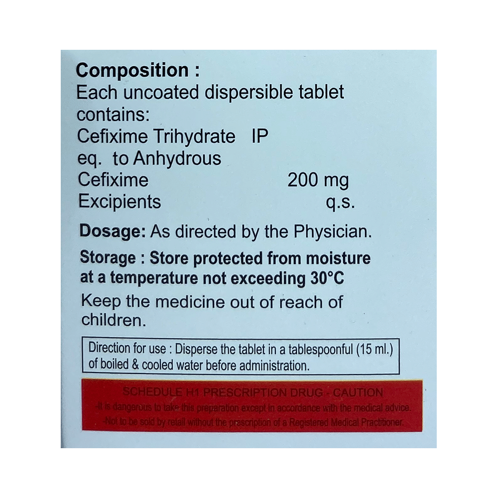 Clexime 200 Tablet DT - Image 2
