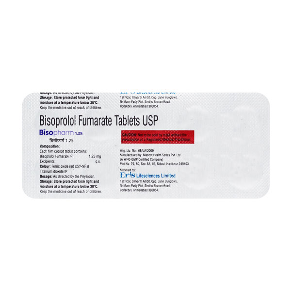 Bisopharm 1.25mg Tablet - Image 1