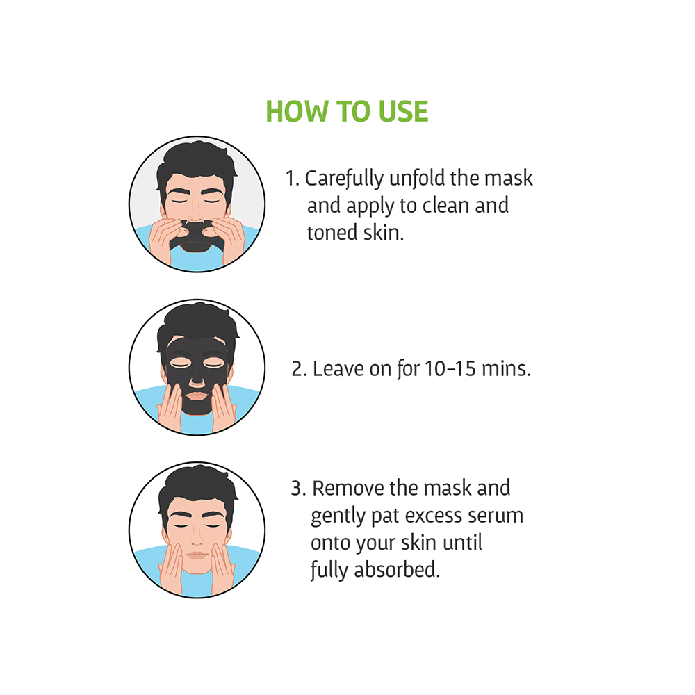 Bombay Shaving Company Charcoal Face Sheet Mask - Image 5