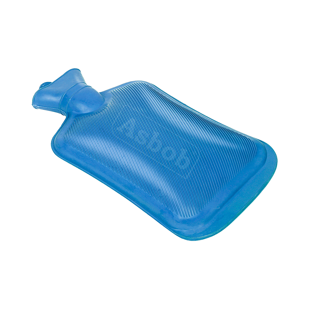 Asbob Healthcare Healthcare Hot Water Bottle, Hot Water Bag for Pain Relief and Cramps Blue - Image 2