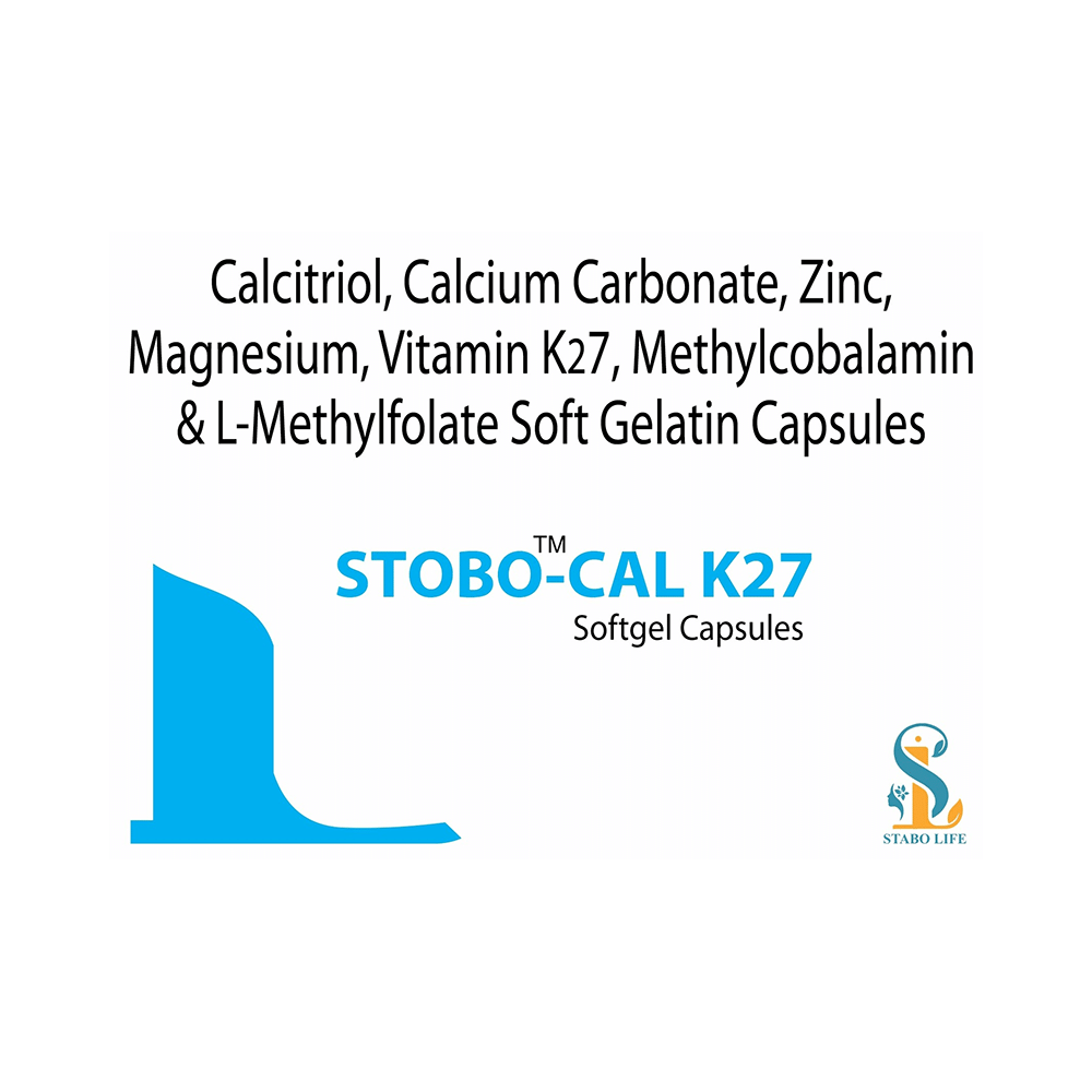 Stobo-Cal K27 Softgel Capsule - Image 1