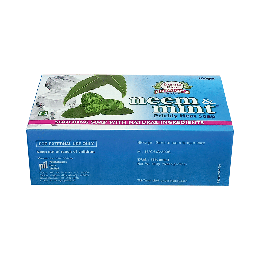 PIL Neem & Mint Prickly Heat Soap (100gm Each) - Image 5
