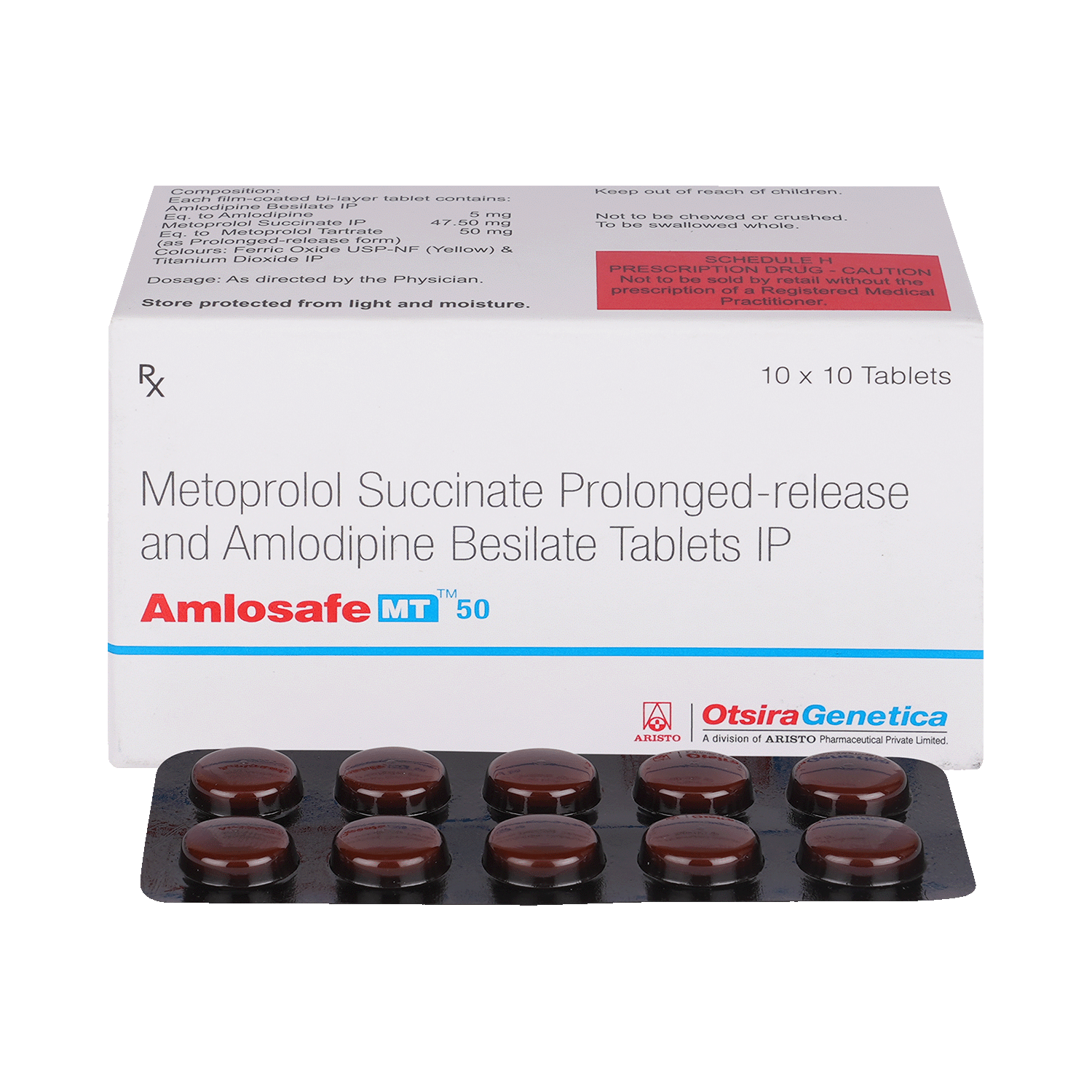 Amlosafe MT 50 Tablet PR - Image 1
