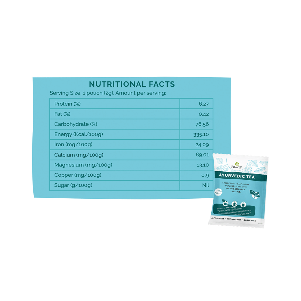 Pravek Ayurvedic Tea (2gm Each) - Image 7