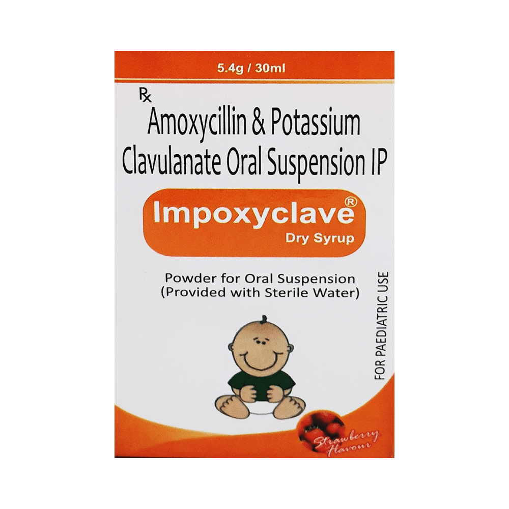 Impoxyclave Dry Syrup Strawberry