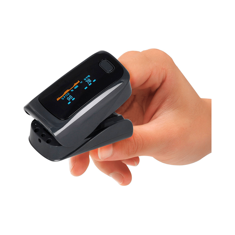 Niscomed Fingertip Pulse Oximeter Black - Image 3