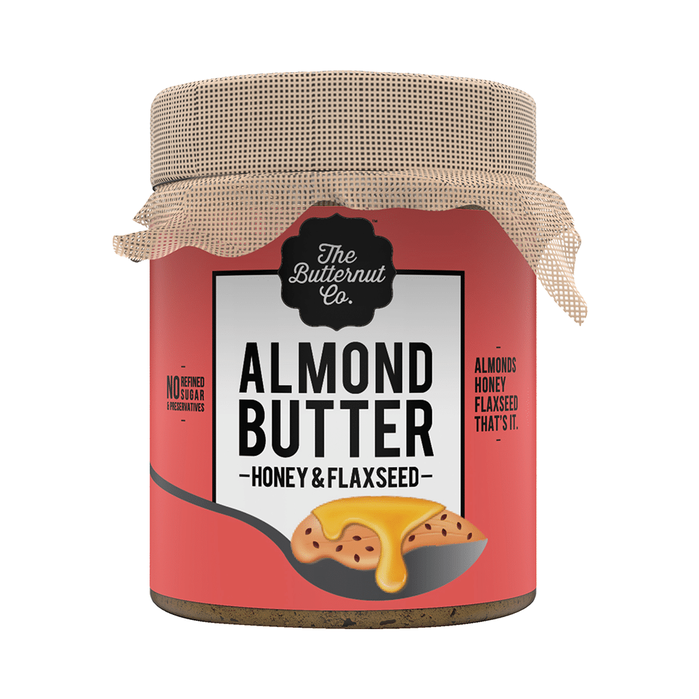 The Butternut Co. Honey & Flaxseed Almond Butter - Image 1