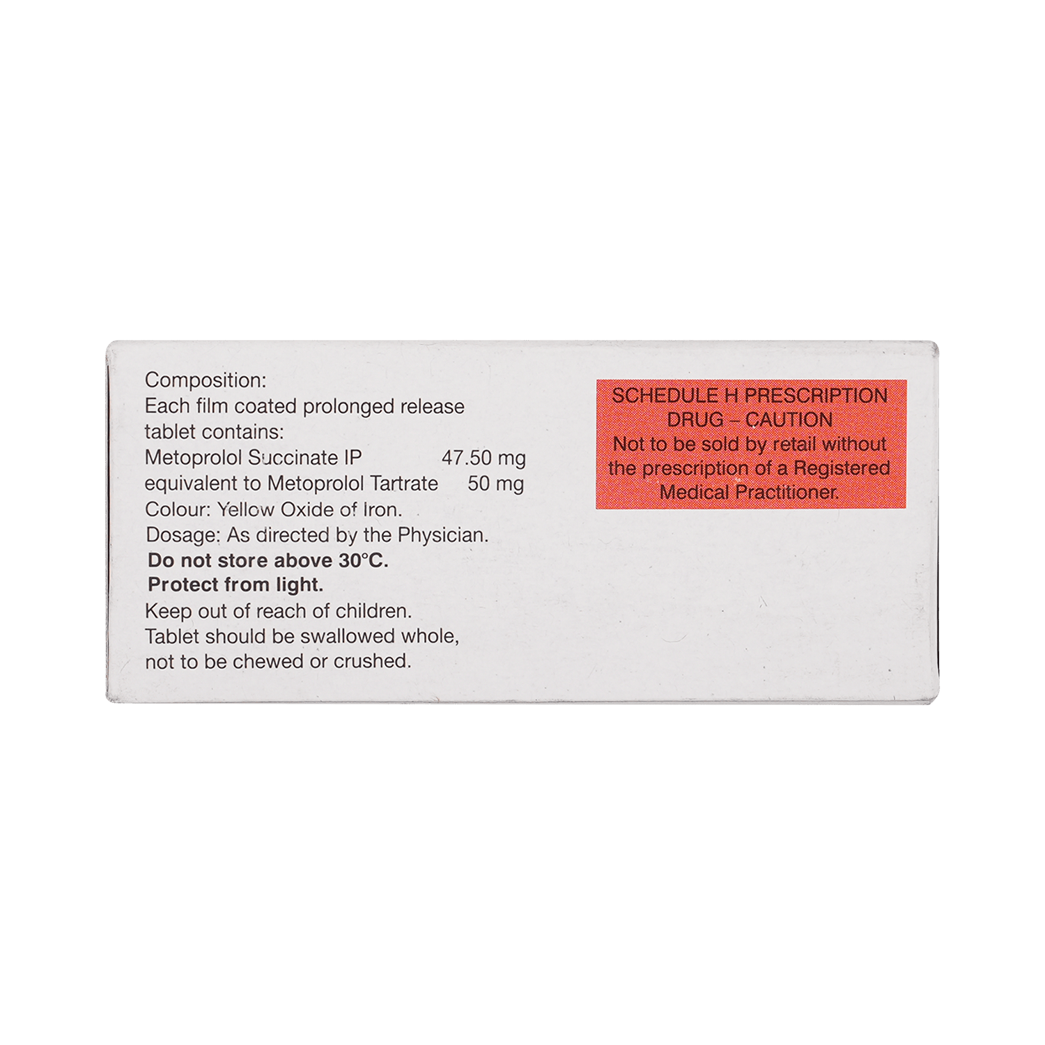 Myoprol XL 50 Tablet - Image 3