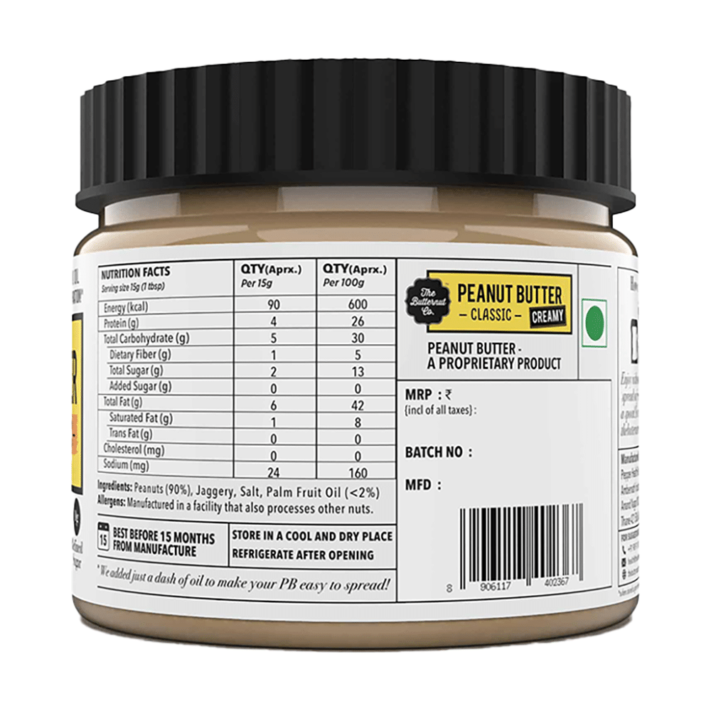 The Butternut Co. Peanut Butter With Jaggery Classic Creamy - Image 2