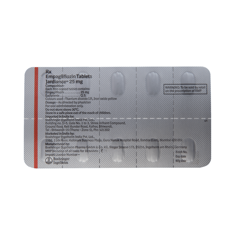 Jardiance 25 Tablet - Image 4