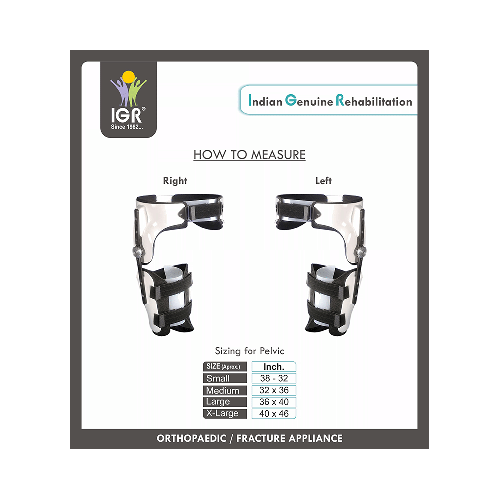 IGR Hip Abduction Brace  Small Right - Image 3