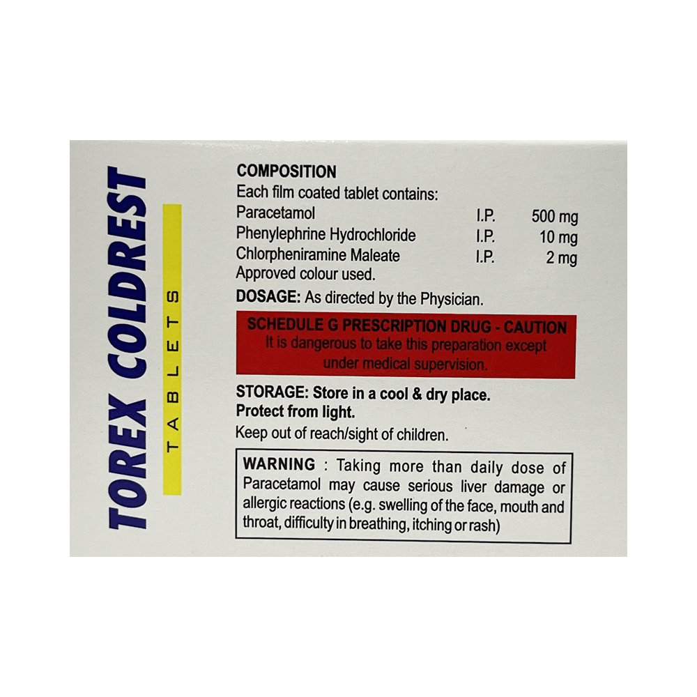 Torex Coldrest Tablet - Image 2