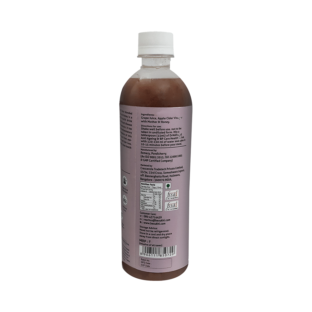 DrNATcURE Apple Cider Vinegar with Grapes & Honey with Apple Cider Vinegar Shampoo 200ml Free - Image 3