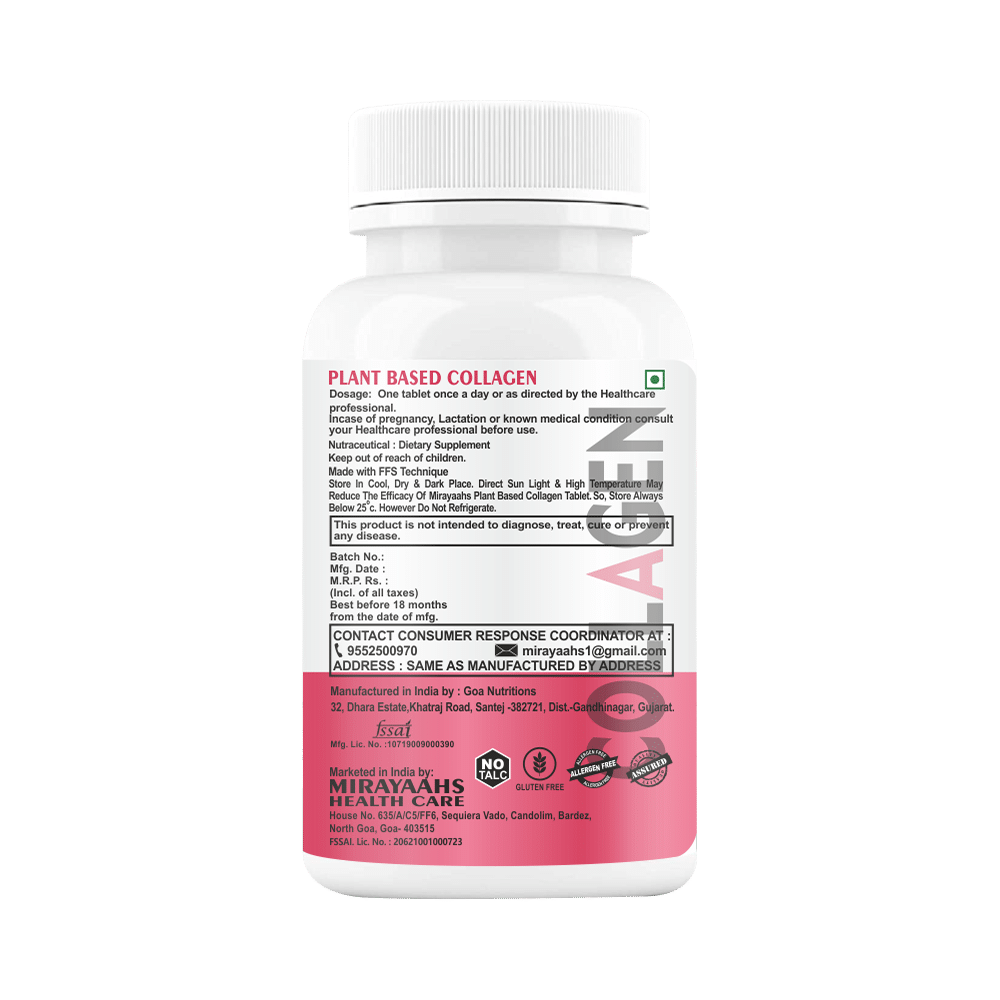 Mirayaahs Plant Based Collagen Tablet - Image 2