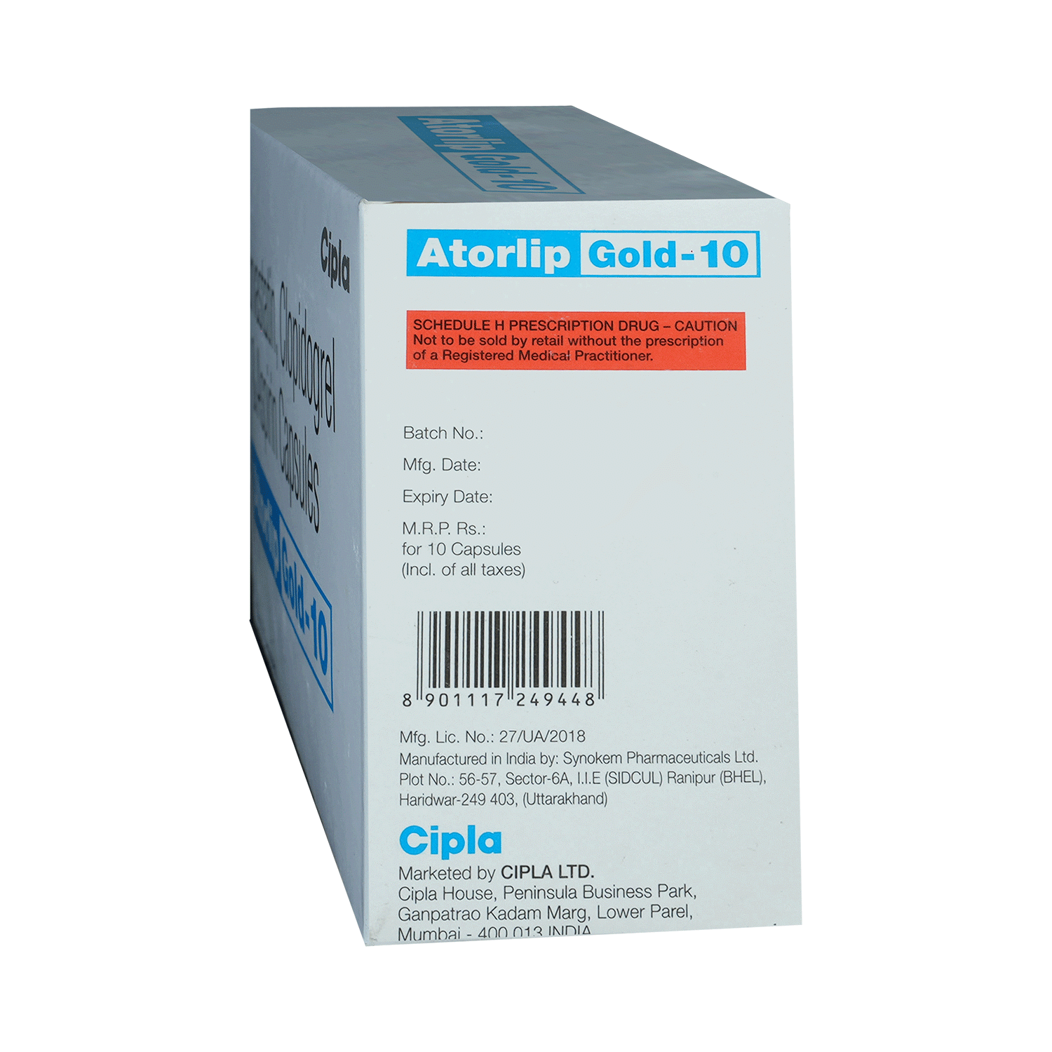 Atorlip Gold 10 Capsule - Image 4