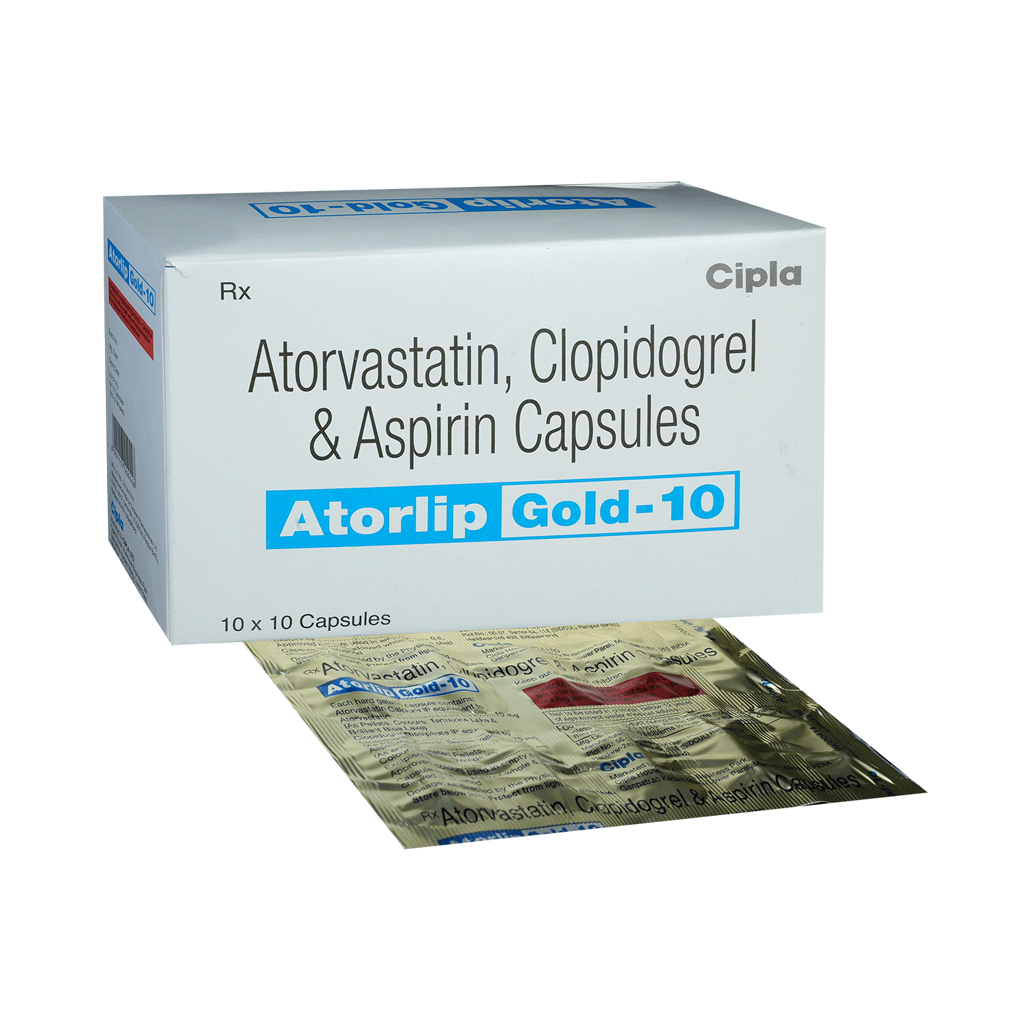 Atorlip Gold 10 Capsule - Image 1