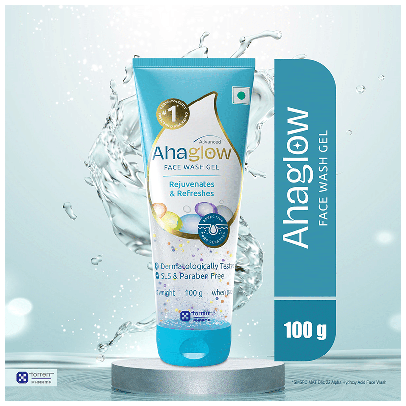 Ahaglow Advanced Skin Rejuvenating Face Wash Gel - Image 3