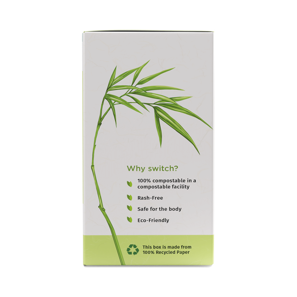 Pee Safe 100% Organic Cotton - Biodegradable Sanitary Pads | Overnight - Image 4
