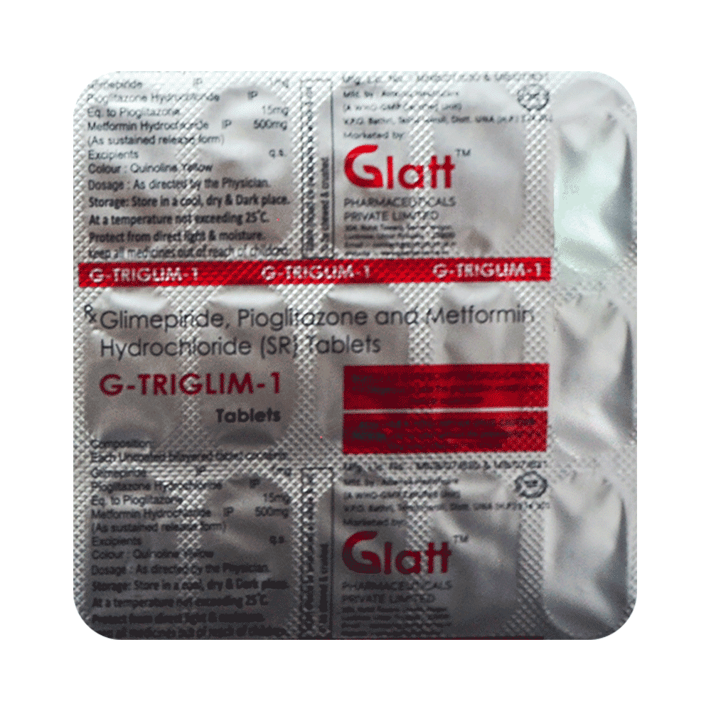 G-Triglim 1 Tablet SR - Image 2