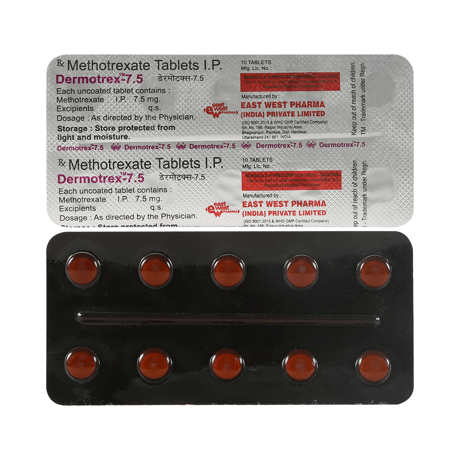 Dermotrex 7.5mg Tablet - Image 1