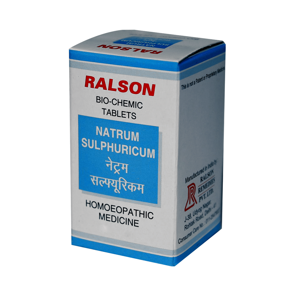 Ralson Remedies Natrum Sulphuricum Biochemic Tablet 12X