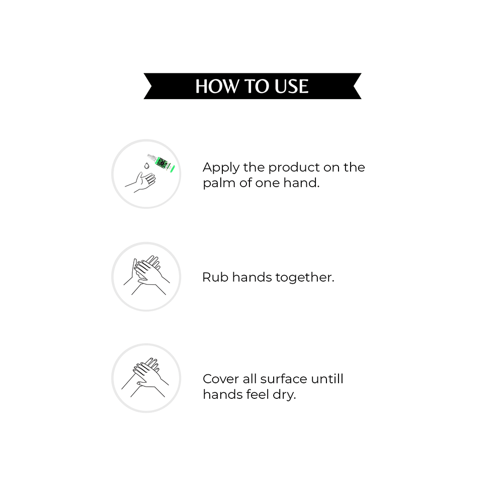 Palmist Hand Sanitizer Aloe Vera - Image 2